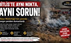 Bitlis'te Aynı Nokta, Aynı Sorun!