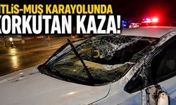 Bitlis-Muş karayolunda korkutan kaza