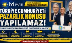 İYİ Parti Bitlis İl Başkanı Ziya Yoldaş: “Türkiye Cumhuriyeti pazarlık konusu yapılamaz”