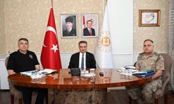 Erzurum’da Güvenlik Toplantısı Gerçekleştirildi
