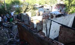 Kastamonu'da Gecekondu Yangını: Tüpler Bomba Gibi Patladı