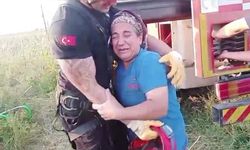 Kuyuya Düşen İnek Kurtarıldı, Sahibi Gözyaşlarına Boğuldu