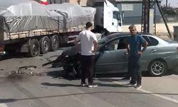 Muş’ta Tır Ve Otomobil Çarpıştı: 1 Yaralı