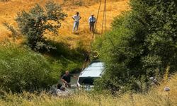 Bitlis’te Araç Dereye Uçtu