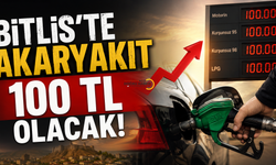 Bitlis'te Motorin 100 Lira Olacak! Tarih Verildi
