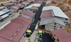 Bitlis Sanayi Sitesi Sıcak Asfaltla Yenileniyor