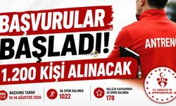Başvurular Başladı! 1.200 Kişi Alınacak