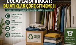 Dolaplara Dikkat! Bu Atıklar Çöpe Gitmemeli