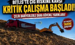 Bitlis’te Çığ Riskine Karşı Kritik Çalışma Başladı