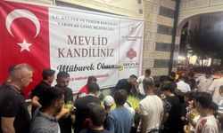 Mevlid Kandili’nde 6 Bin Kişiye Limonata İkramı