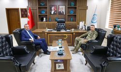 Tuğgeneral Tahir Kılıç’tan Rektör Elmastaş’a Veda Ziyareti