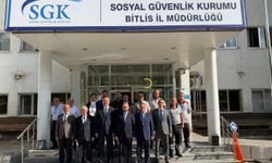 SGK Başkanı Yunus Elitaş’tan Bitlis İl Müdürlüğüne Ziyaret