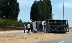 Bitlis’te Transit Takla Attı: 1 Yaralı