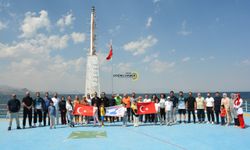 Türkiye’nin en büyük feribotunda Zafer Bayramı’nı kutladılar