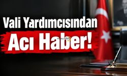 Vali Yardımcısından Acı Haber!