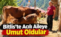 Bitliste Acılı Aileye Umut Oldular!