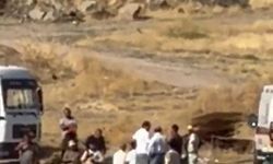 Ankara'da İnşaat İşçisinin Üzerine Malzeme Düştü