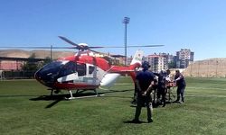 Darende’de Kalp Krizi Geçiren Hasta Hava Ambulansıyla Sevk Edildi