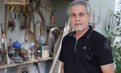 Elazığ’da Bahçesini Açık Hava Müzesine Çevirdi