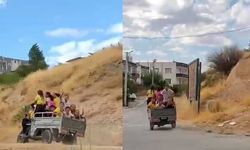 Siirt’te Öğrencilerin Tehlikeli Yolculuğu Kamerada