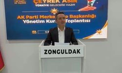 Zonguldak’ta AK Parti’de sürpriz istifa