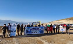 Nemrut kalderası’nda 30 kilometrelik çanak yürüyüşü
