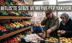 Bitlis'te sebze ve meyve cep yakıyor