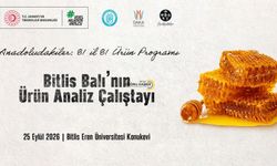Bitlis Balı İçin Önemli Çalıştay: Ürün Analizi Masaya Yatırılacak