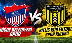 Niğde Belediyesi Spor, Bitlis 1916 Spor karsilasmasinin hakemleri açıklandı
