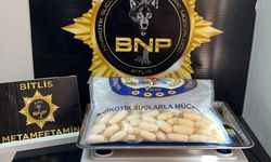 Mide ve bağırsaklarından 608 gram Metamfetamin çıktı