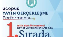 Bitlis Eren Üniversitesi’nden Scopus’ta Büyük Başarı: 9 Ayda 2025 Yılı Geride Bırakıldı