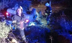 Kahta’da Otomobil Şarampole Yuvarlandı: 3 Yaralı