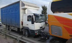 Malatya’da Yolcu Otobüsü İle Kamyon Çarpıştı
