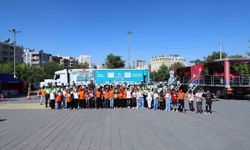 Mardin’de Çocuklara Mobil Trafik Eğitimi Verildi