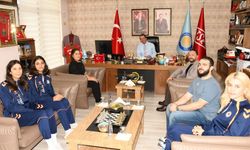 Voleybol Takımından Dicle Üniversitesi’ne Teşekkür Ziyareti