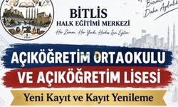 Bitlis’te Açıköğretim Kayıtları İçin Son Gün 12 Ekim