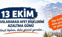 Bitlis’te Afet Risklerine Dikkat Çekilecek: Bilgilendirme Standı Kuruluyor