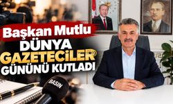 Güroymak Belediye Başkanı Mutlu’dan gazeteciler günü mesajı