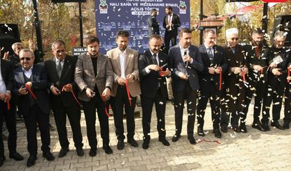 Mutki’de yapımı tamamlanan tesisler hizmete açıldı