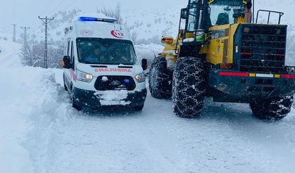 Metrelerce Kara Rağmen Hastayı Böyle Kurtardılar