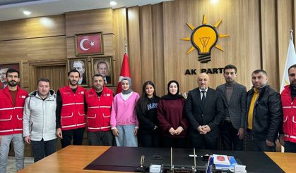 Türk Kızılayı Bitlis’ten AK Parti Bitlis Teşkilatına Hayırlı Olsun Ziyareti