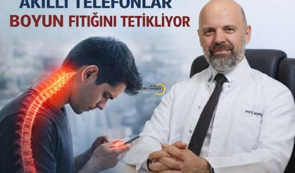 Akıllı telefonlar boyun fıtığı sebebi