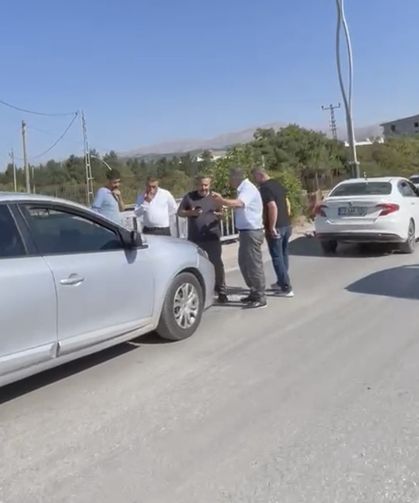 Tatvan’da Maddi Hasarlı Trafik Kazası
