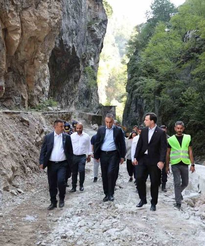 Vali Çağatay’dan Yenice’de Proje Denetimi