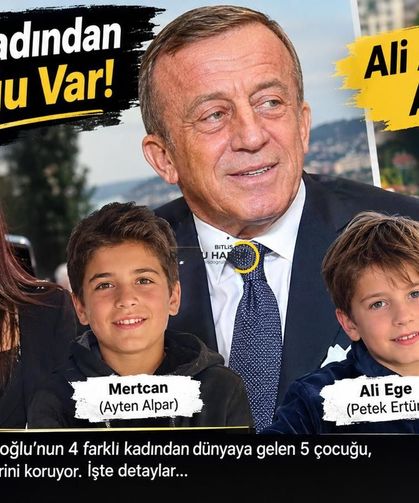 Ali Ağaoğlu’nun Aile Hayatı Gündemde: 4 Farklı Kadından 5 Çocuğu Var