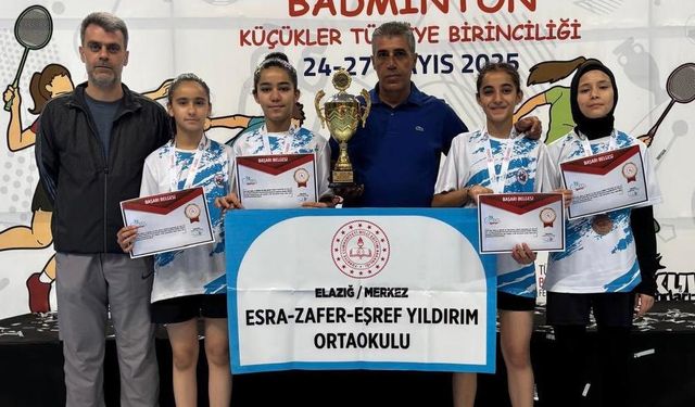 Elazığ'ın Okul Sporlarındaki Başarısı Dikkat Çekiyor