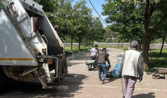 Mesire Alanı’nda Temizlik Çalışmaları
