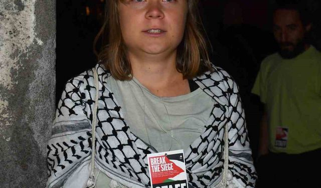 İsveçli aktivist Greta Thunberg, İsrail’i uluslararası sularda insan kaçırmakla suçladı