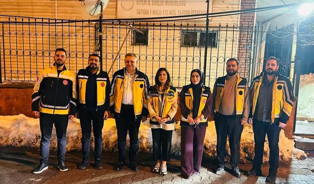 Tatvan’da 112 Acil Sağlık Personeline İftar Programı
