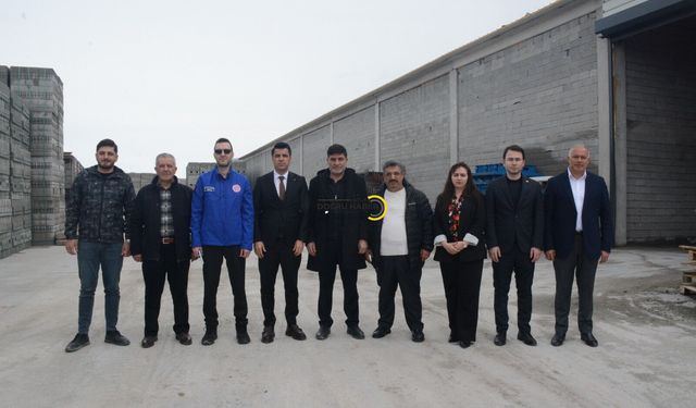 BİMS üretim tesisleri ziyaret edilerek sektörün sorunları masaya yatırıldı